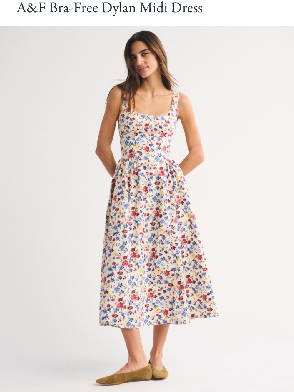 Abercrombie Dylan Floral Midi Dress MP